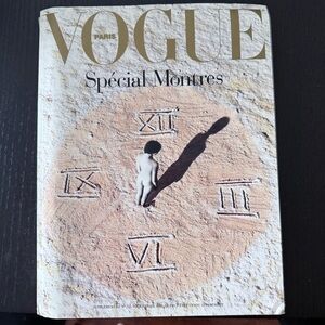 VOGUE Paris Supplement 725 April 1992 Spécial Watches Montres